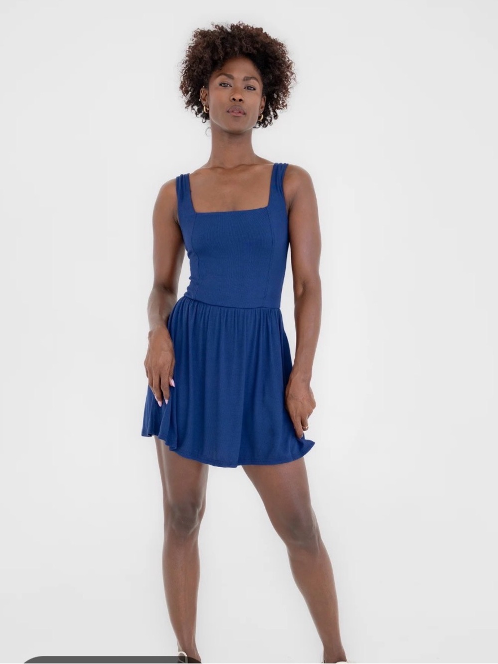 *RARE* IMBODHI The Mari Skort Dress, Ribbed Berry Size Medium